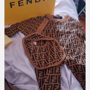 Fendi baby outfit